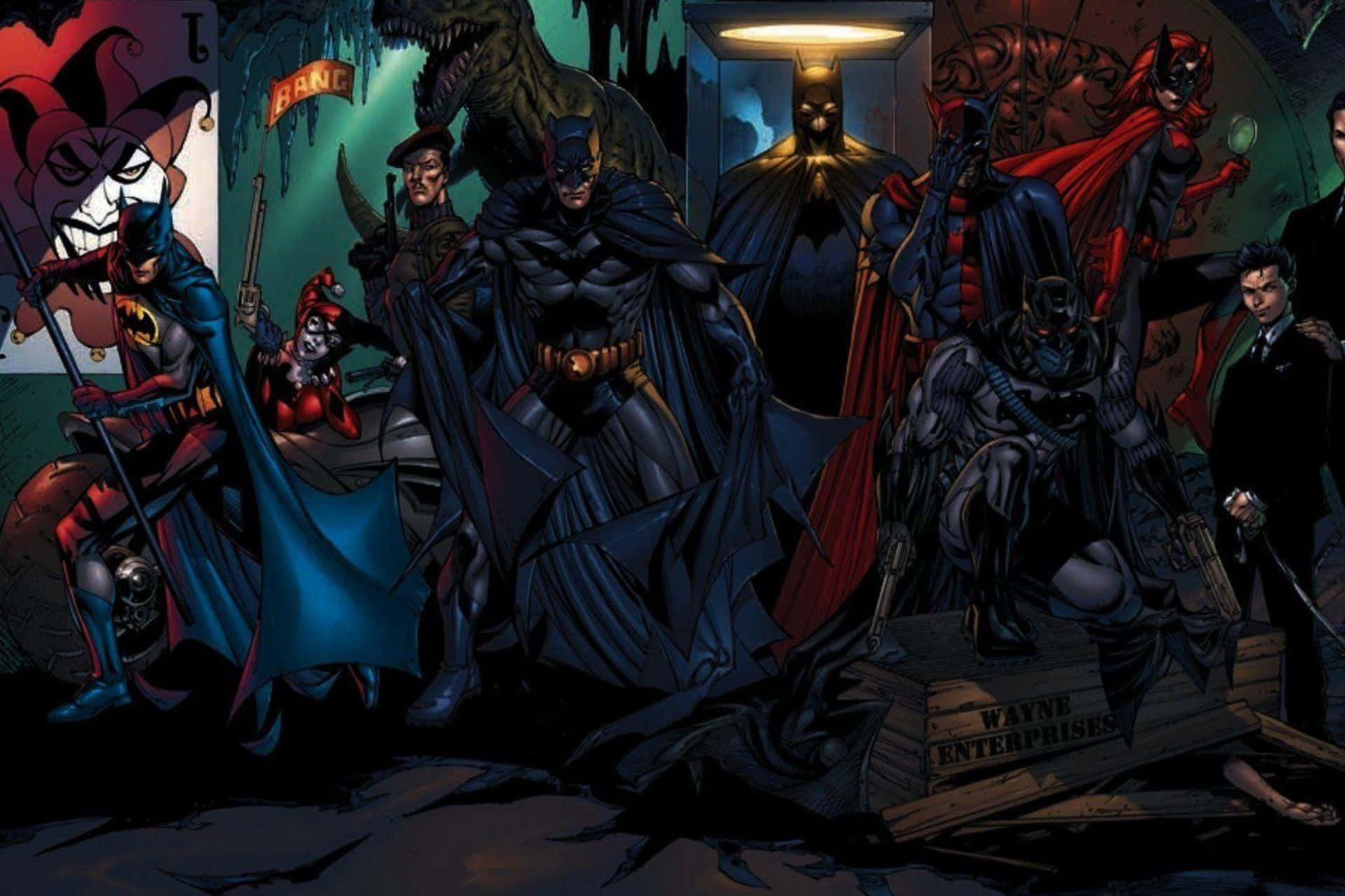 Batman Bat Family Huntress Batgirl Batwoman HD 4K Wallpaper 859