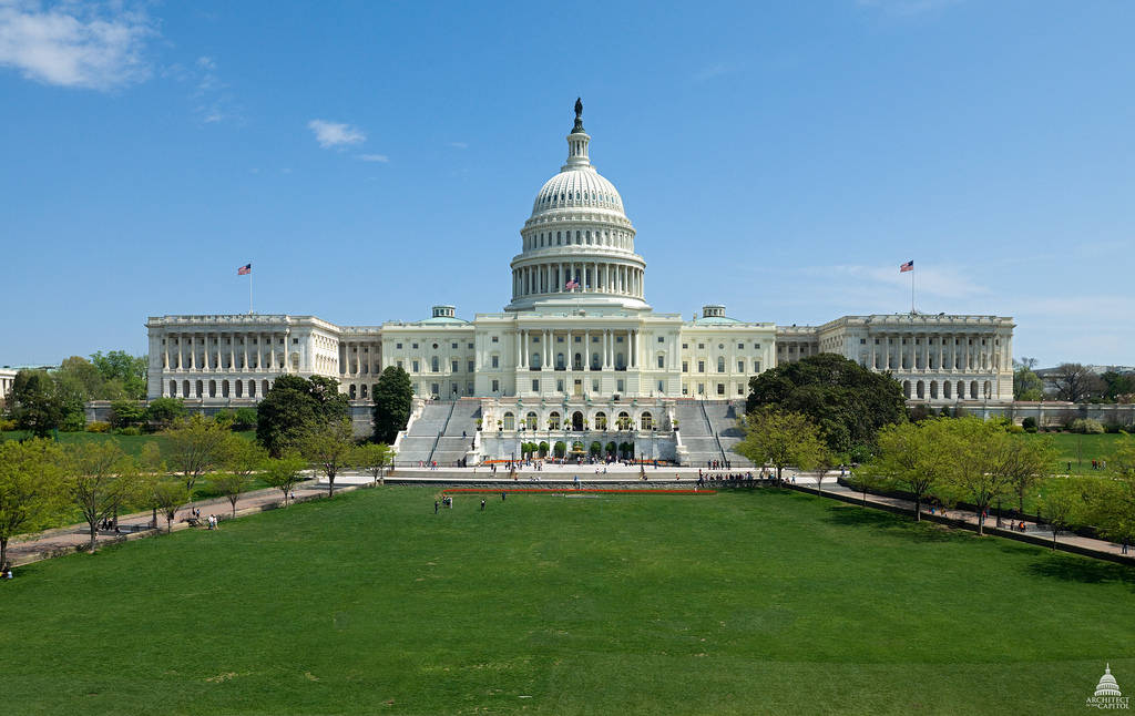 United States Capitol Grounds Wallpaper