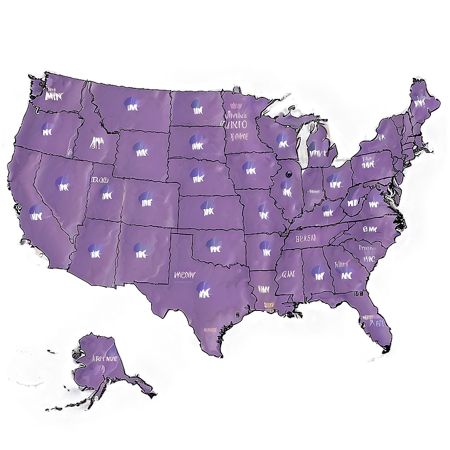 United States Electoral Map Png Ydn PNG