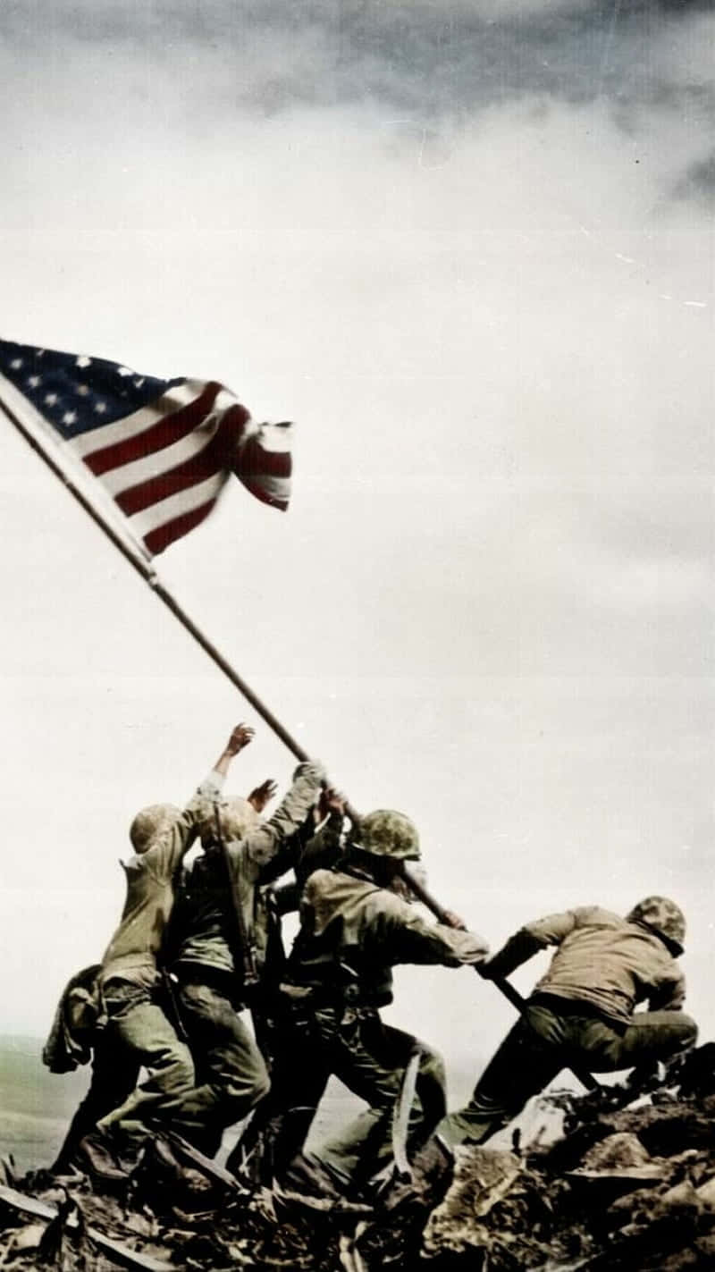 Statiuniti Militare Battaglia Di Iwo Jima Sfondo