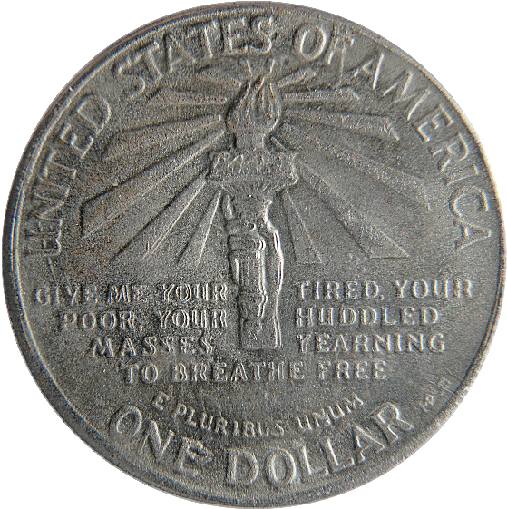 United States Silver Dollar Coin PNG