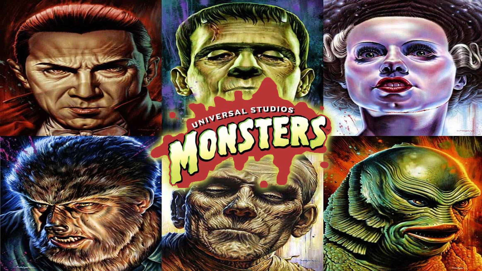 Universal Monsters Wallpaper