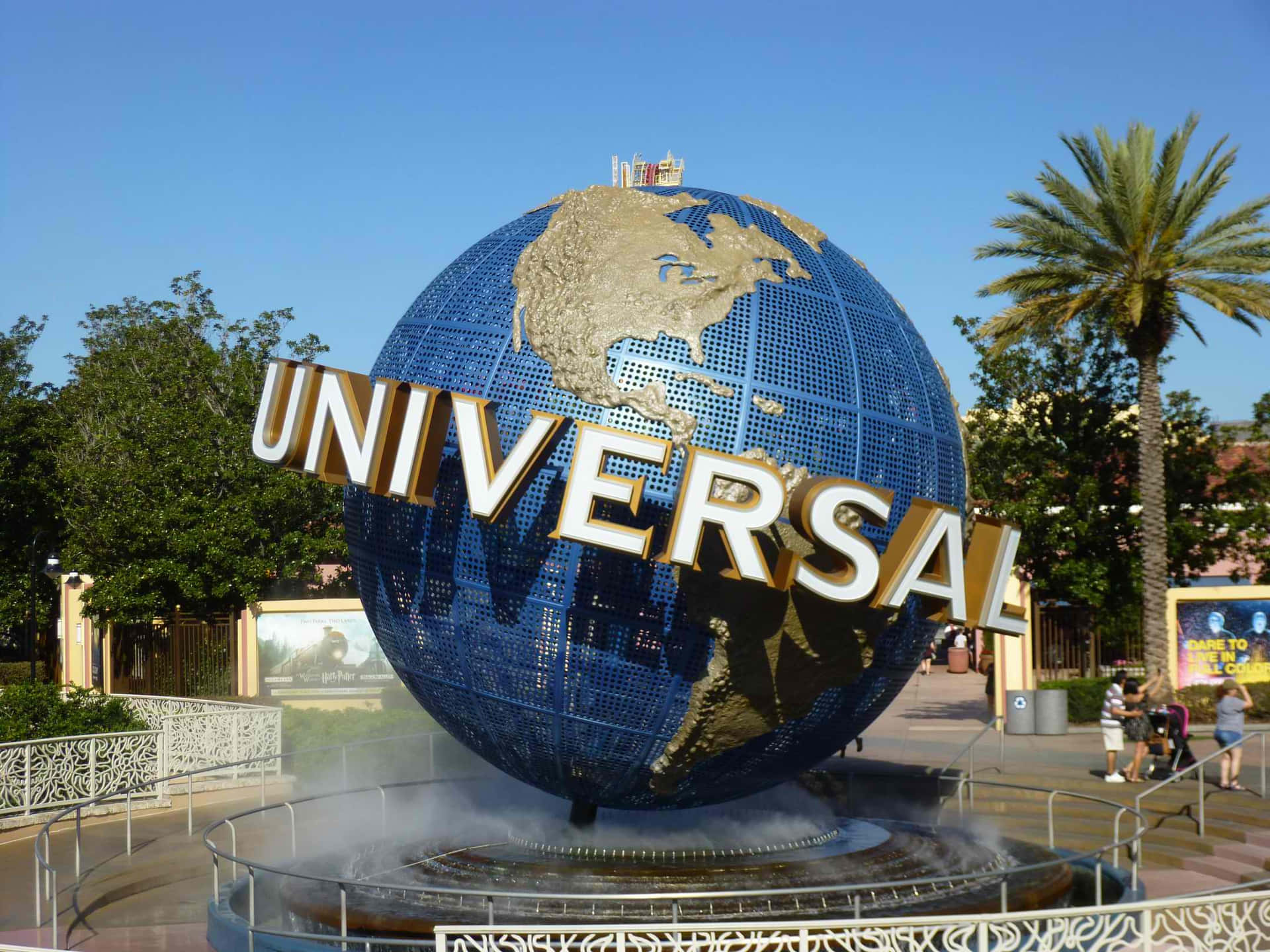 Universalstudios Florida Fontän Bild