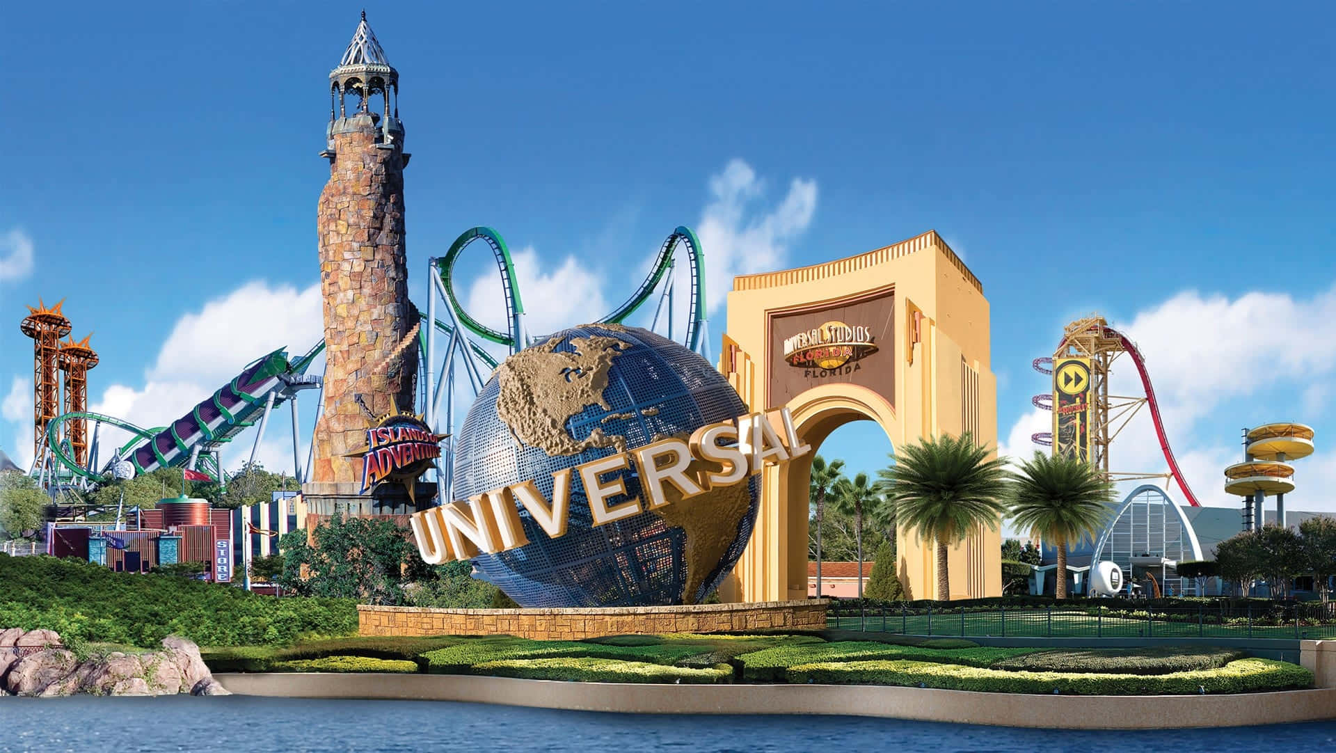 Artwork Of Universal Studios Florida Picture
