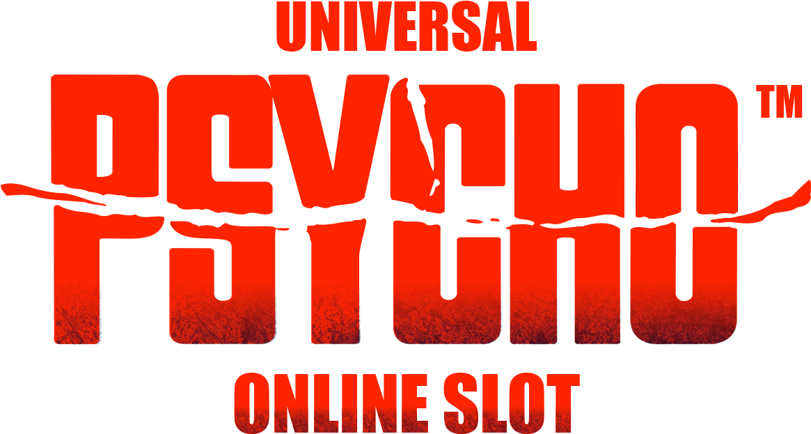 Universal Psycho Online Slot Logo PNG