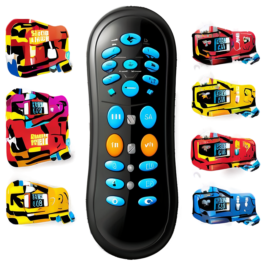 Universal Remote Control Png Rve37 PNG