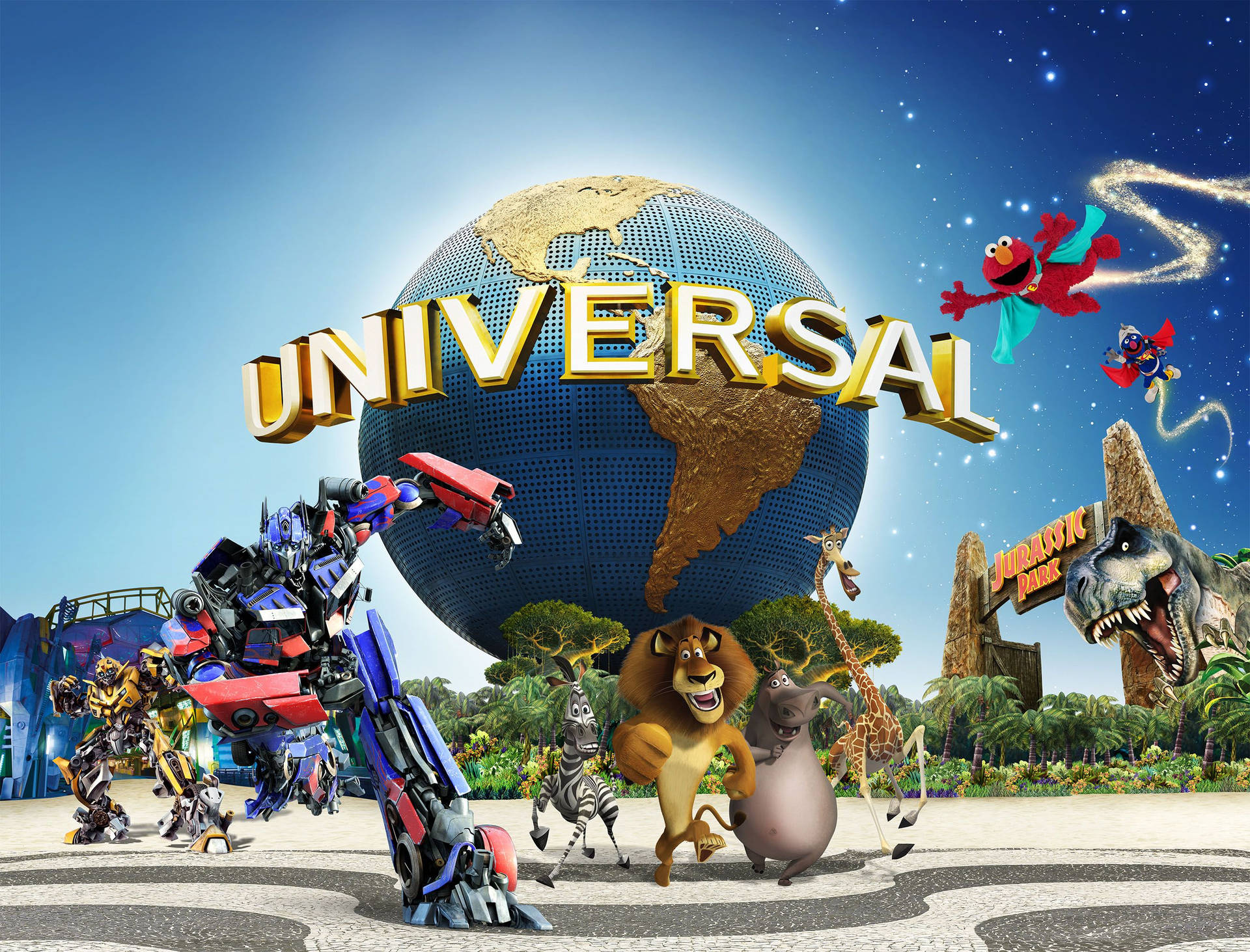 Personagensfictícios Da Universal Studios. Papel de Parede