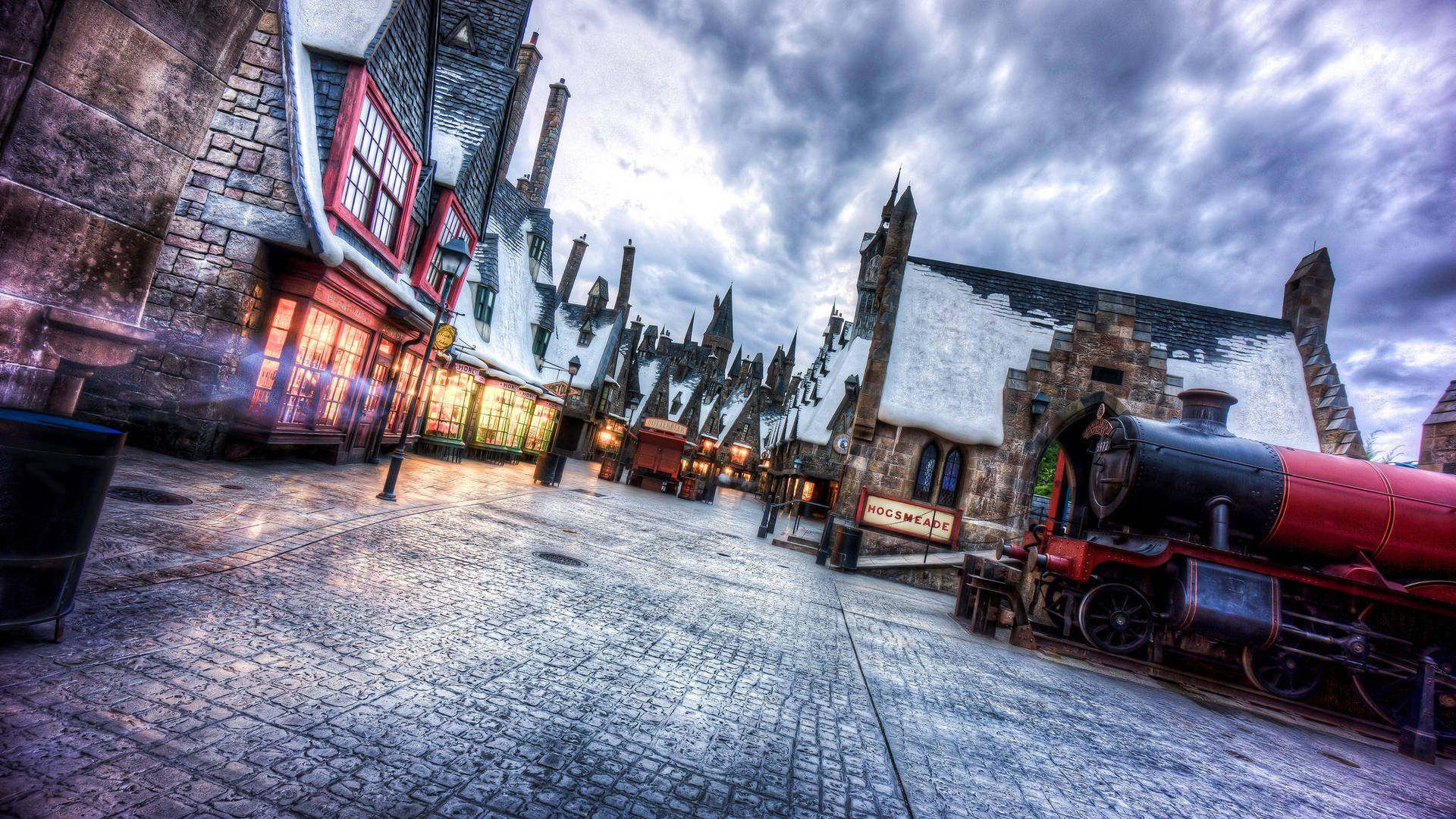 Universal Studios Harry Potter Village Wallpaper