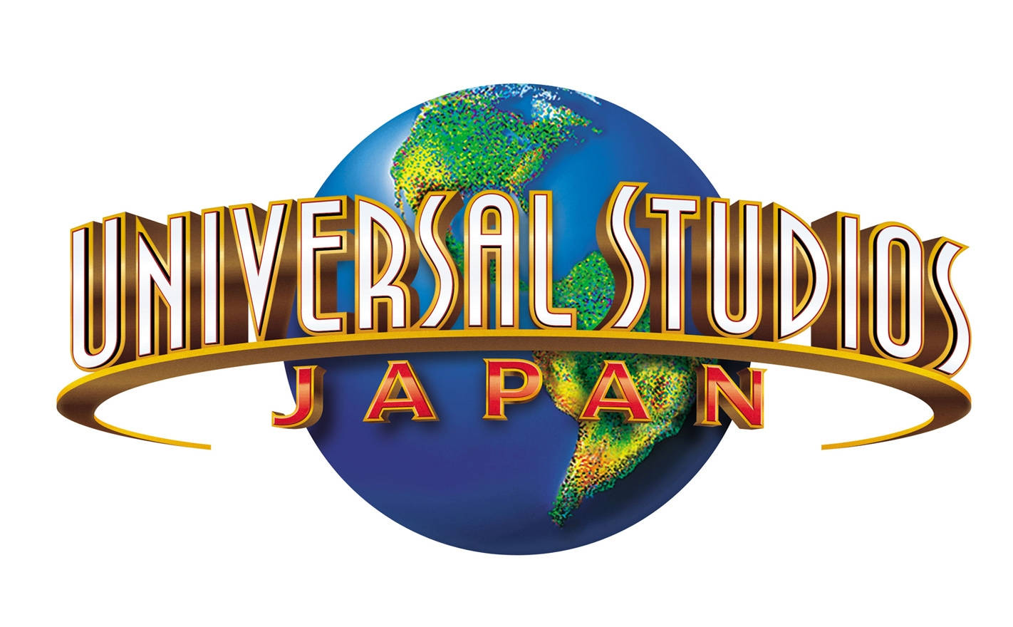 Universalstudios Japan Officiellt Logotyp. Wallpaper