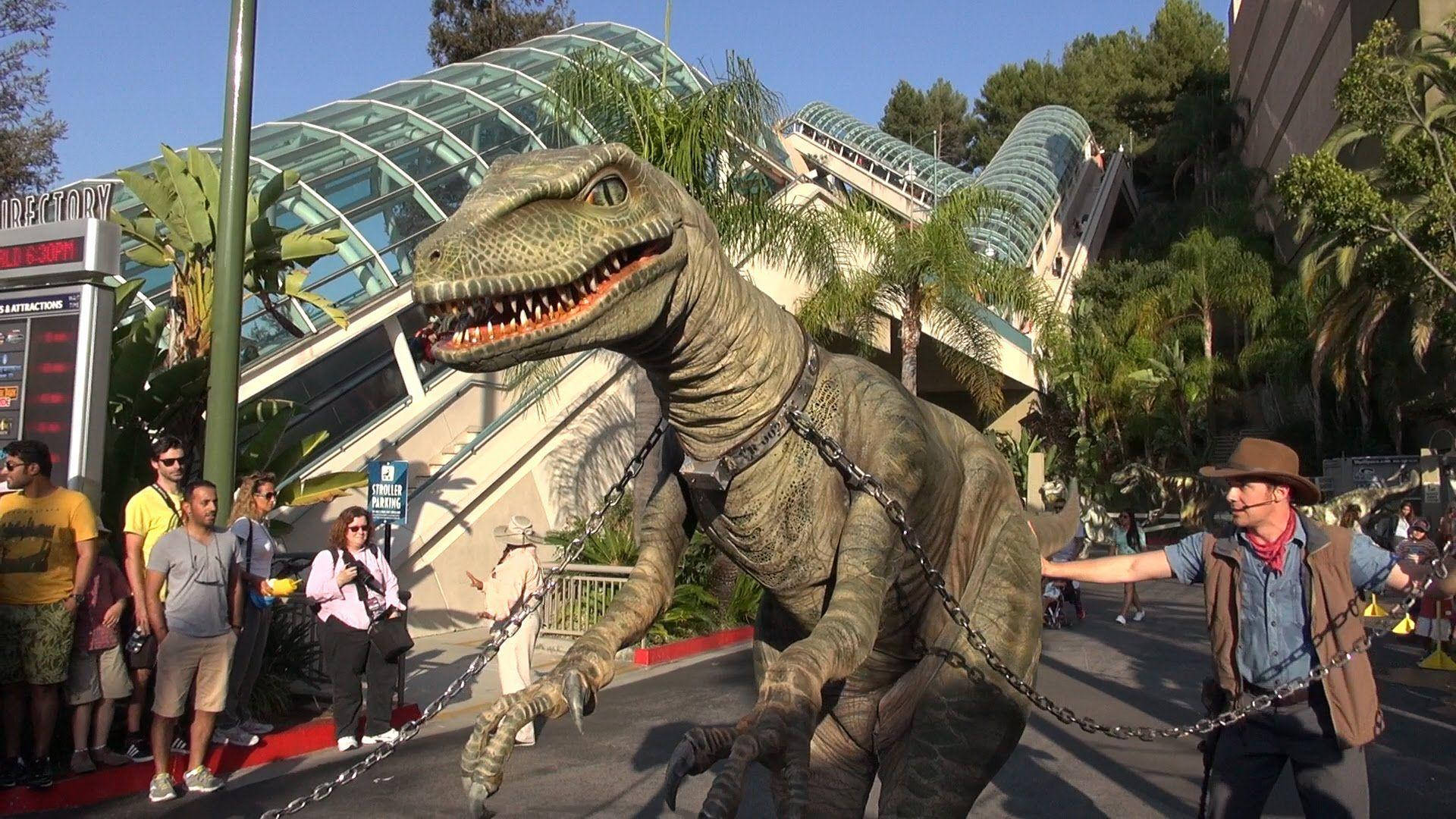 Universal Studios Velociraptor Papel de Parede