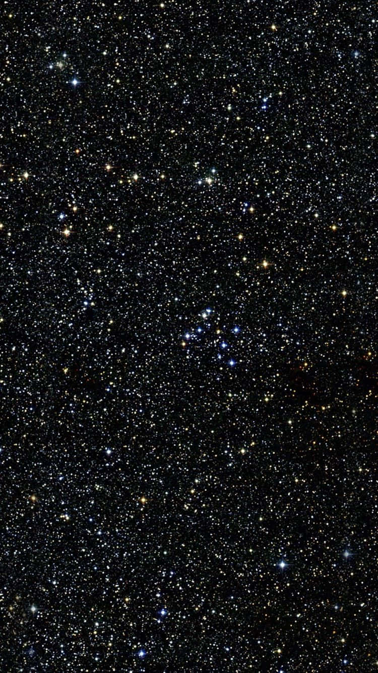 Støvede stjerner i universet iPhone-tapet Wallpaper