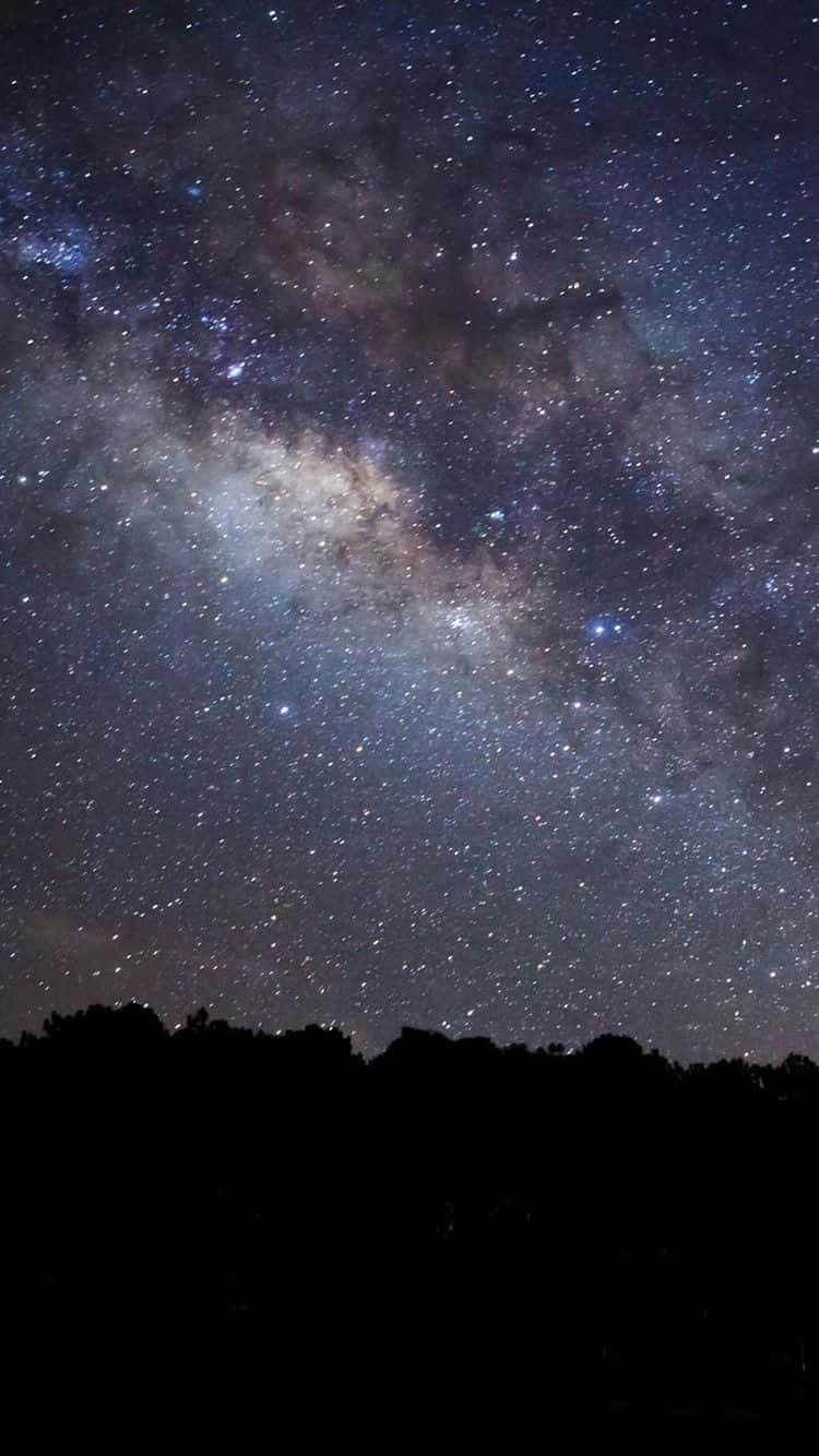 Nachthimmel Mit Dem Universum Iphone Wallpaper