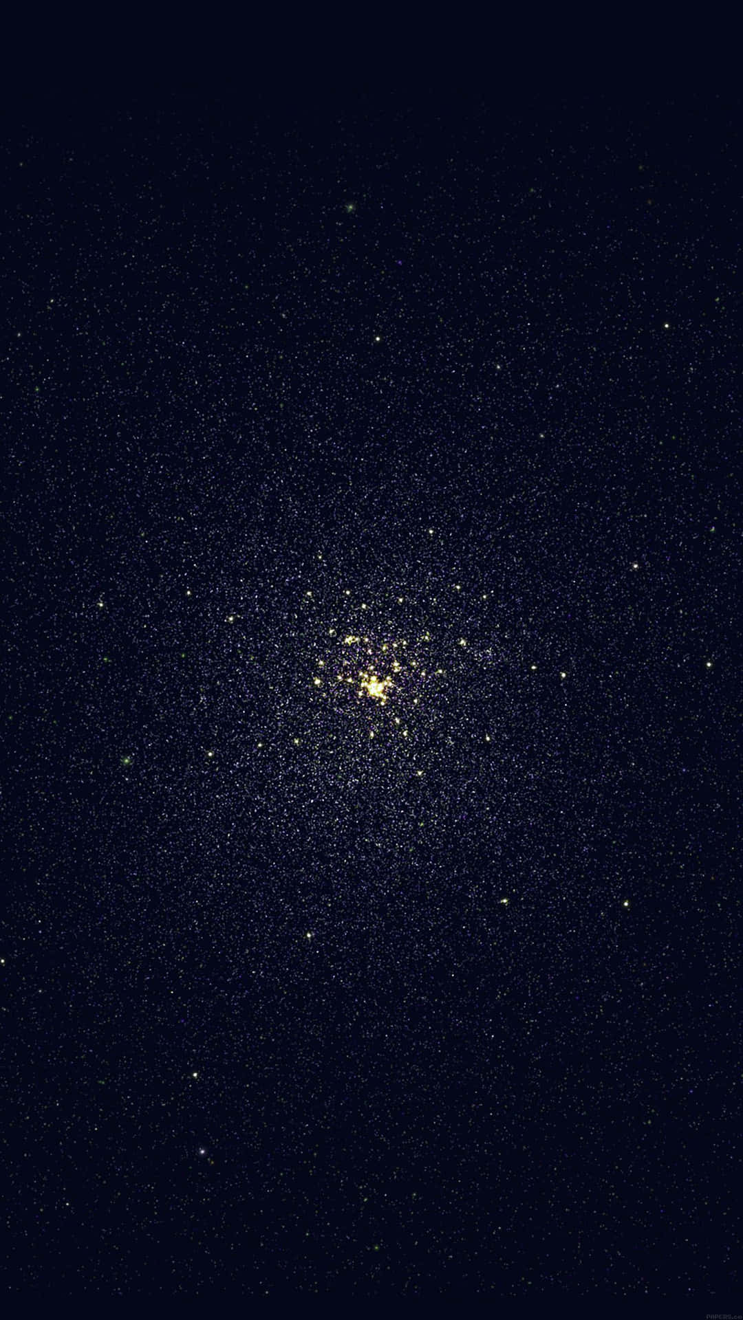 Cluster Of Stars In The Universe iPhone Wallpaper