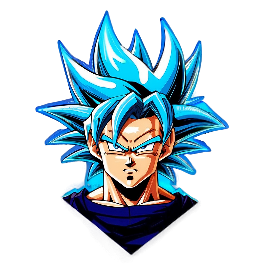 Universe Super Saiyan Hair Png 06122024 PNG