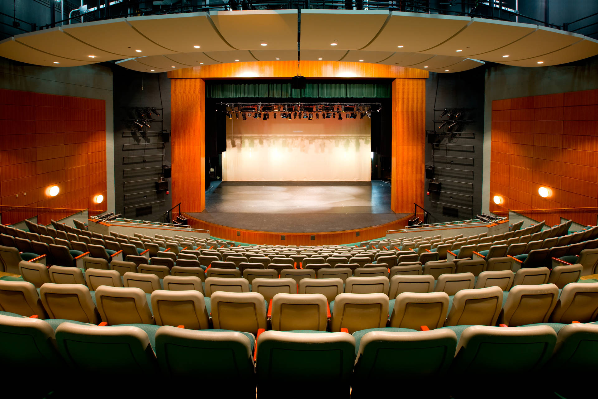 Teatrode Drama En La Universidad De Buffalo Suny. Fondo de pantalla