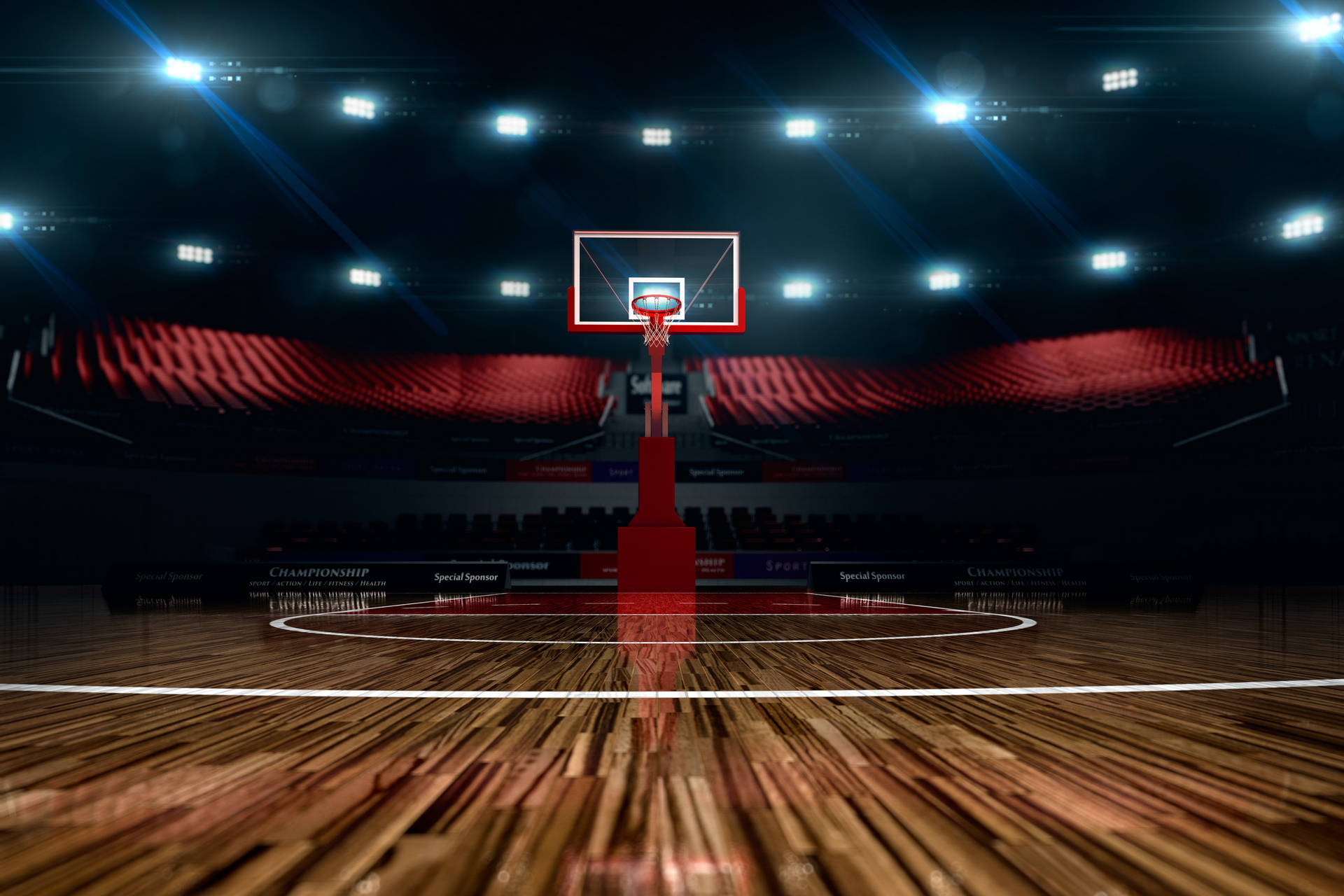 Basketballbane 2560 X 1707 Wallpaper