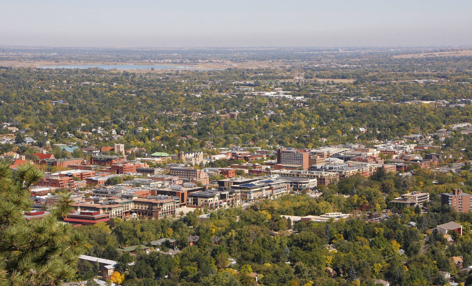 University Of Colorado And Its Surroundings Wallpaper