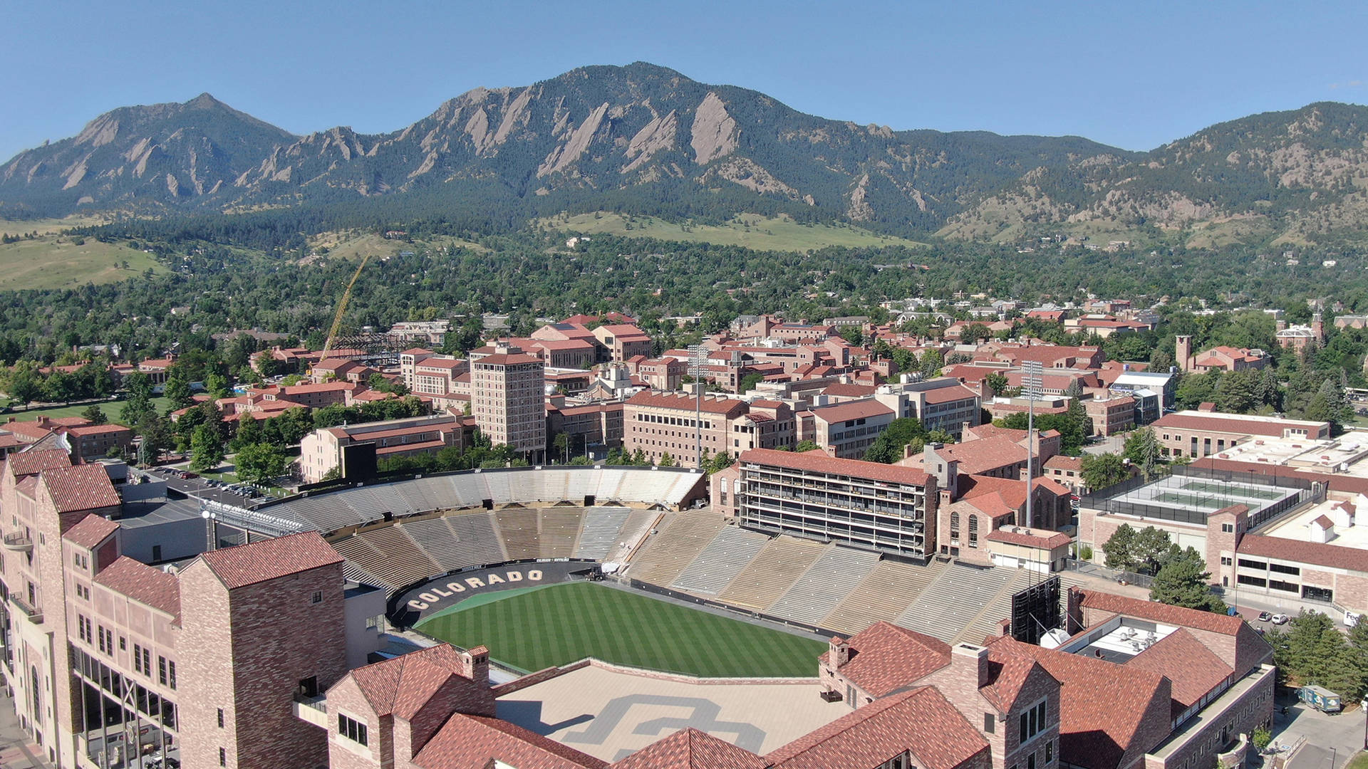 University Of Colorado Athletic Stadium Wallpaper