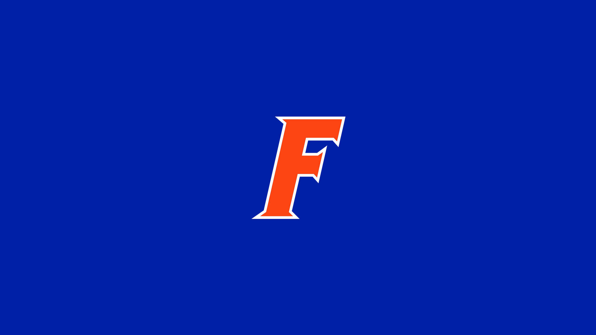 University Of Florida F Logo tapet Wallpaper