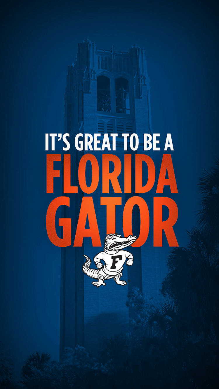 Pósterde Los Gators De La Universidad De Florida Fondo de pantalla