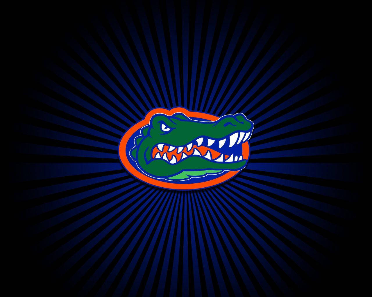 Universityof Florida Gators Mit Strahlen Wallpaper