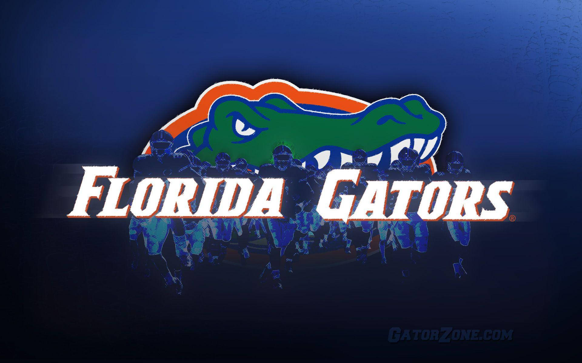 Universidadde Florida Gators Con Texto Fondo de pantalla
