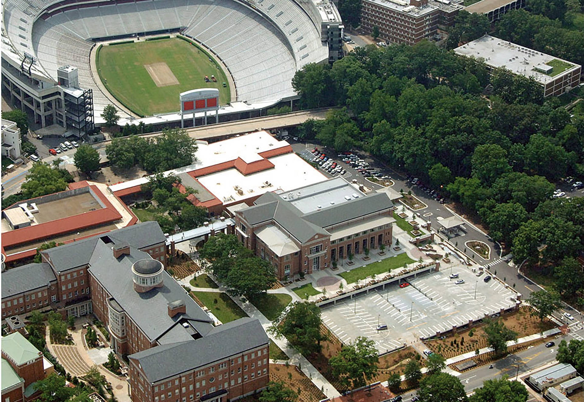 University Of Georgia Overhead Photo Picture