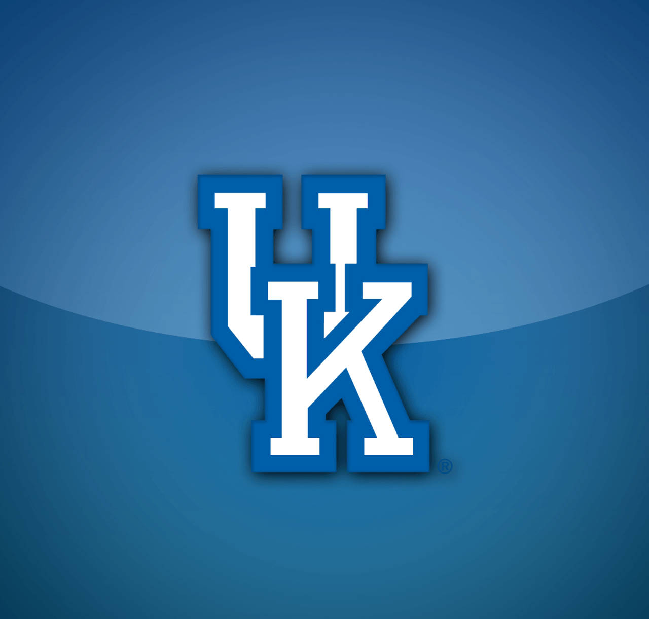 University Of Kentucky UK Logo 3D Wallpaper skaber en visuel fornøjelse Wallpaper