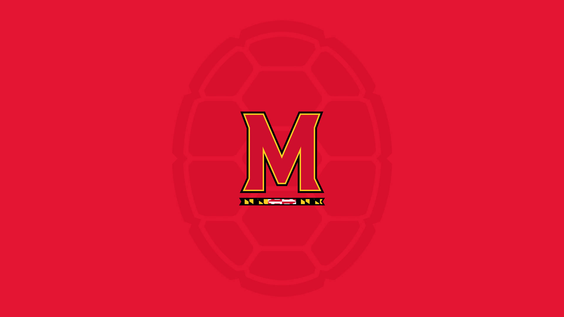 Fondosutil Rojo De La Universidad De Maryland Fondo de pantalla