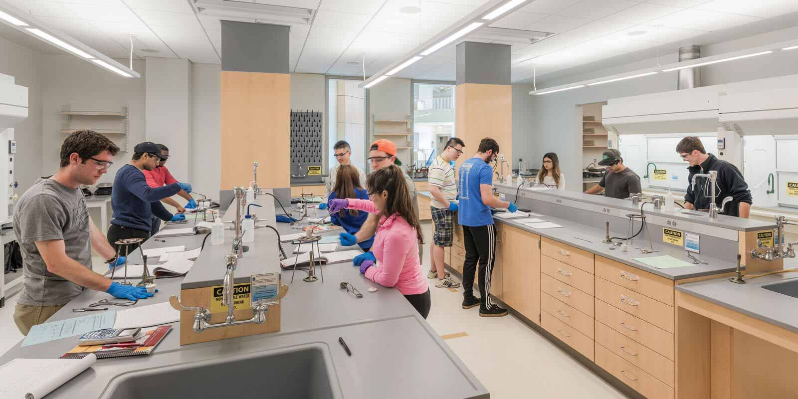 Laboratoriodi Chimica Dell'università Di Massachusetts Sfondo