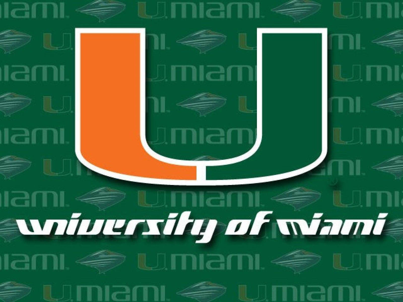 University Of Miami æstetisk baggrund Wallpaper