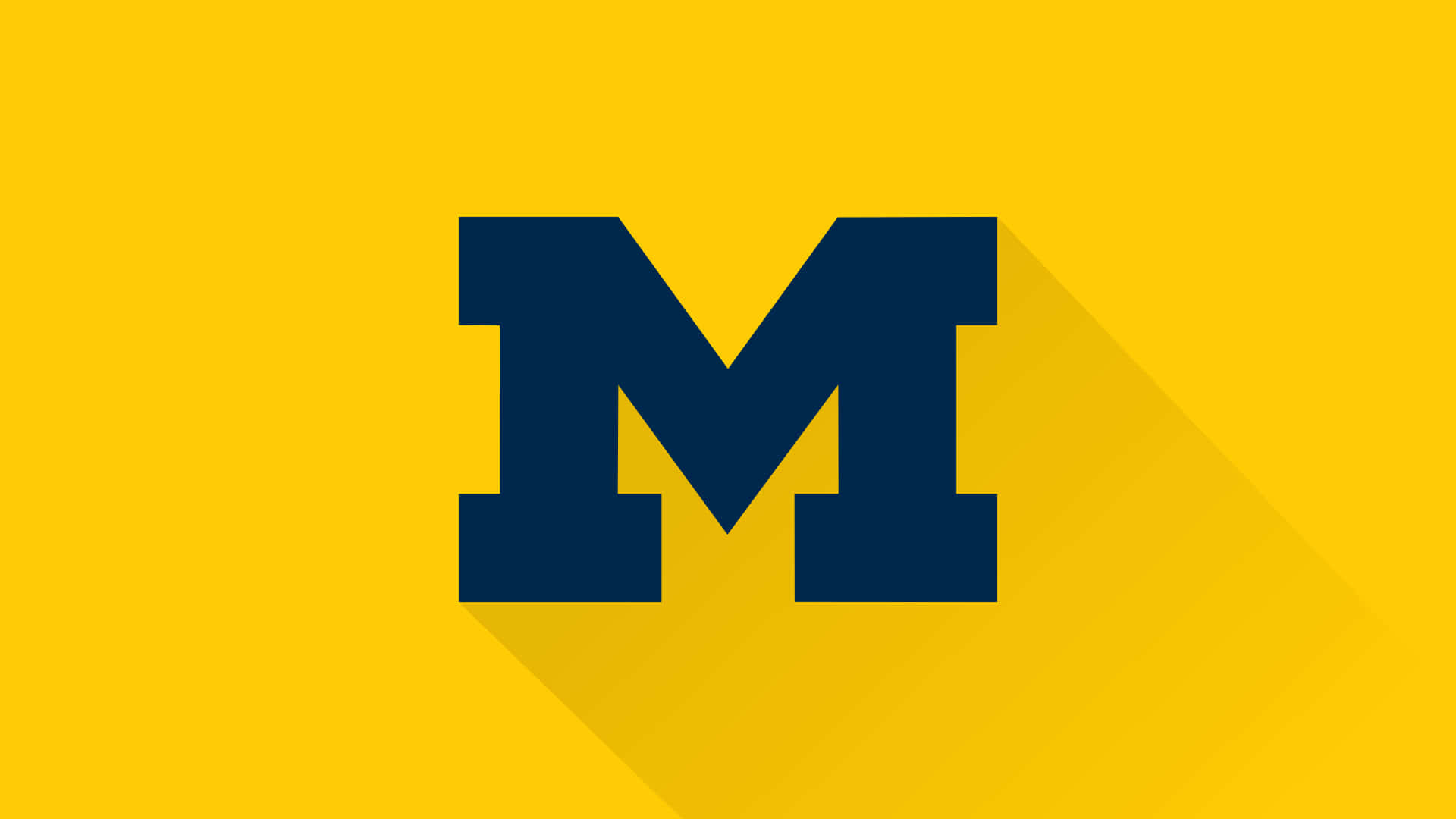 The Logo Of Michigan Wolverines Wallpaper