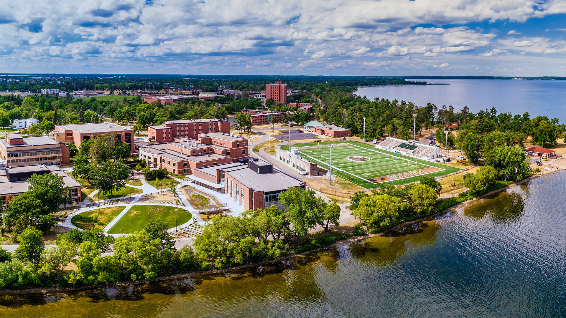 University Of Minnesota Aerial View Wallpaper