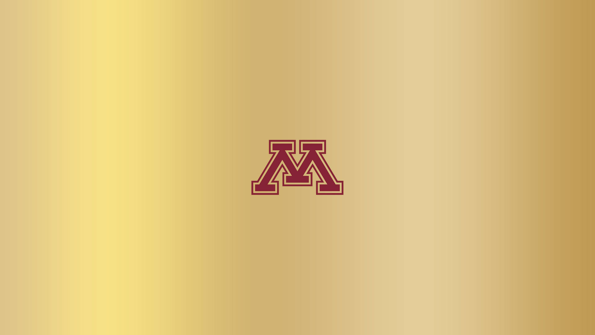 Logotipode La Universidad De Minnesota En Verde. Fondo de pantalla