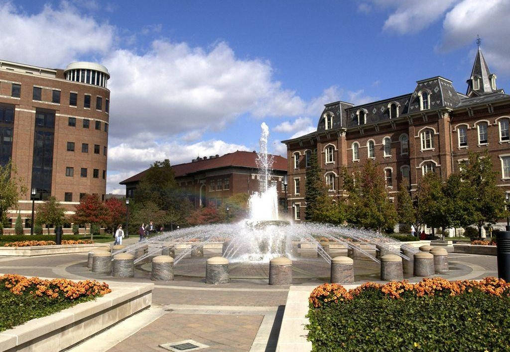 Download University Of Minnesota Water Fountain Wallpaper | Wallpapers.com