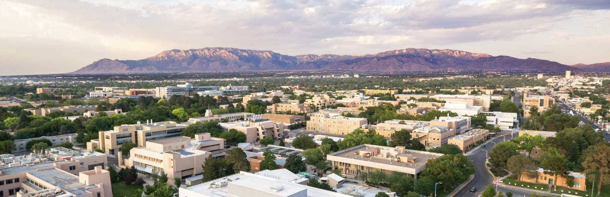 University Of New Mexico Campus View Wallpaper