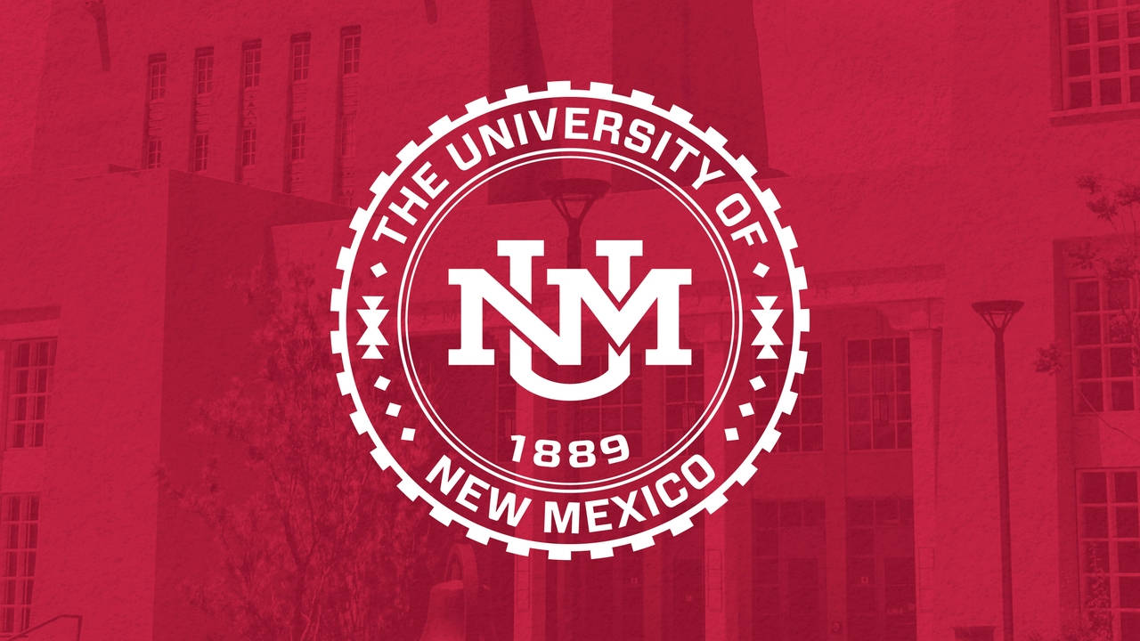 Universitet af New Mexico Ny University Seal Komponent Wallpaper Wallpaper