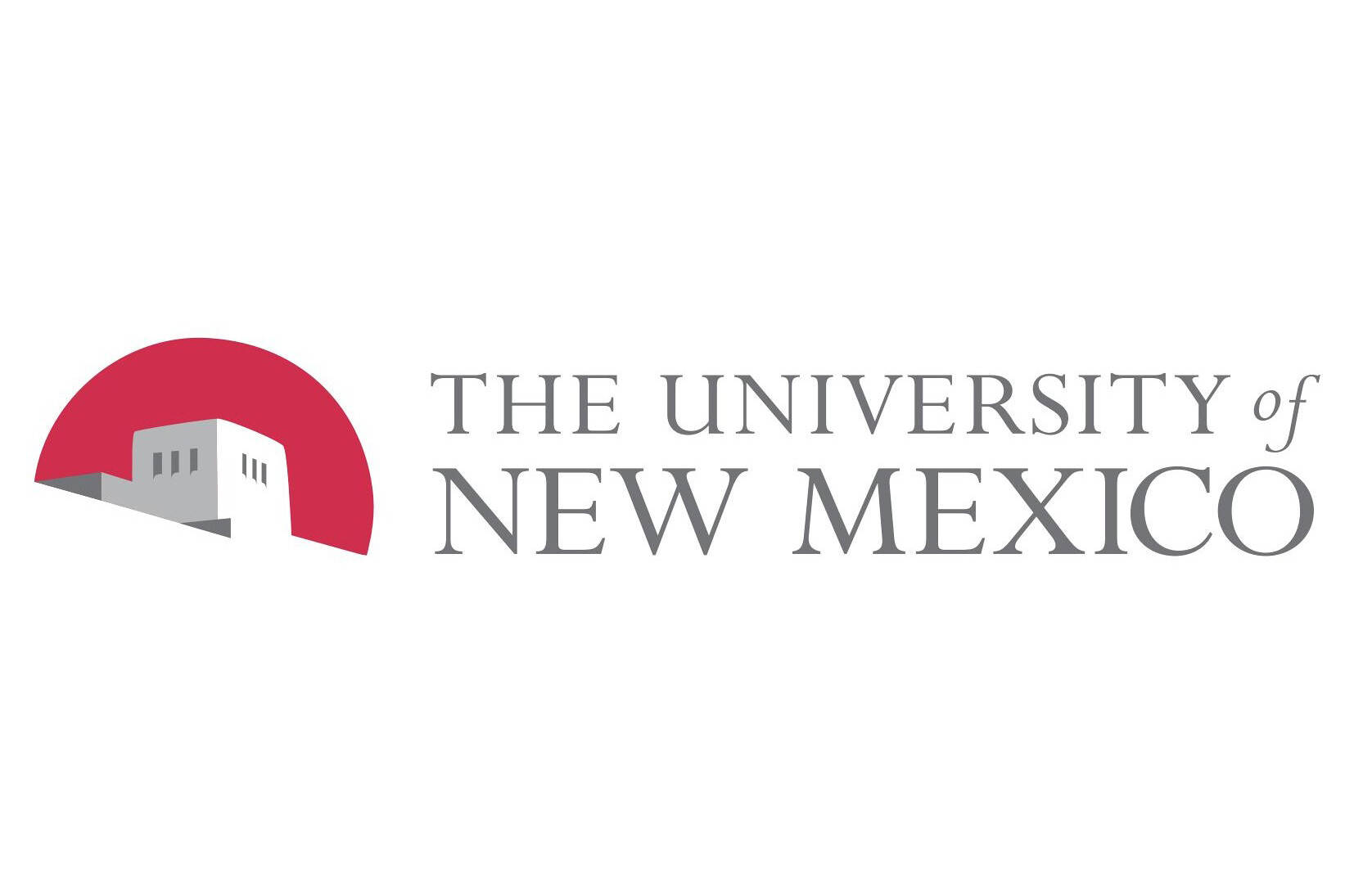 Universitätvon New Mexico Rotes Bogenlogo Wallpaper