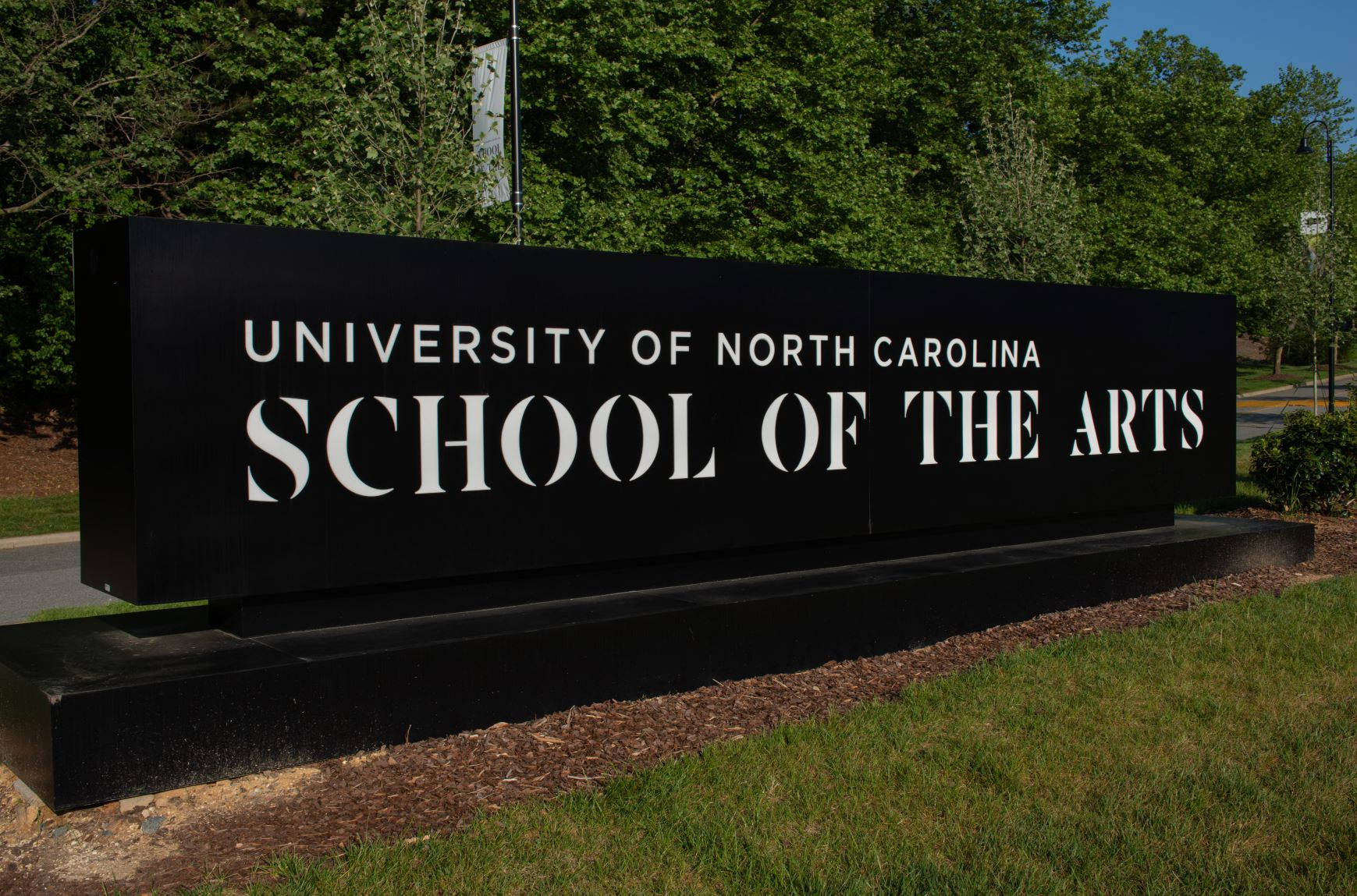 University Of North Carolina School Of The Arts Sign Wallpaper