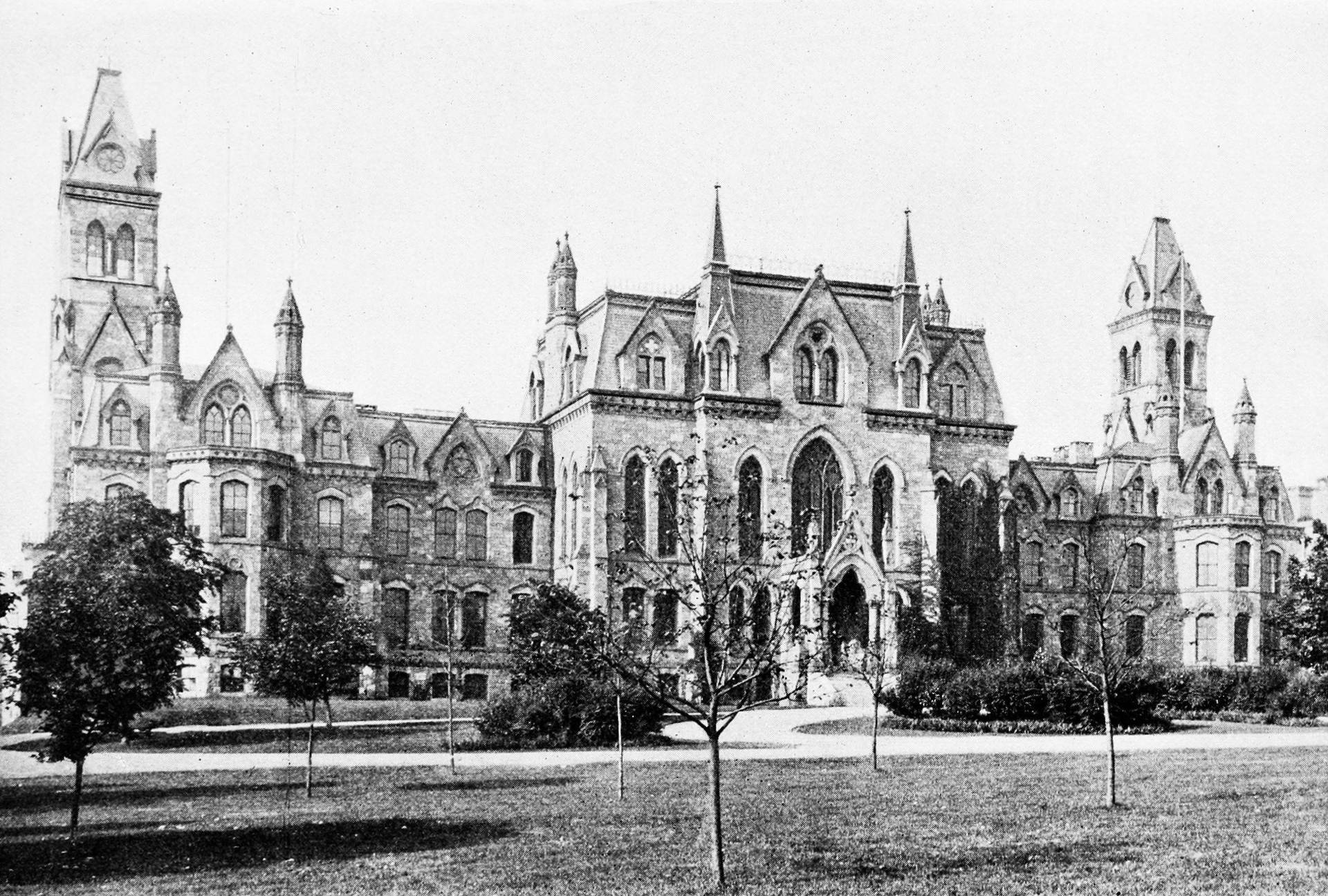Caption: Historical Building of University Of Pennsylvania Wallpaper