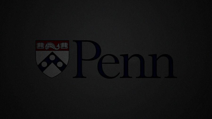 Universitätvon Pennsylvania Einfaches Logo Wallpaper