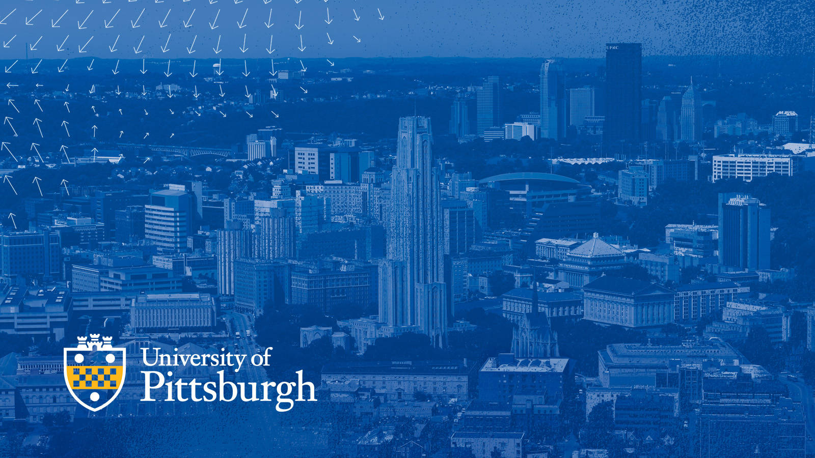 University Of Pittsburgh Blue Landscape Wallpaper