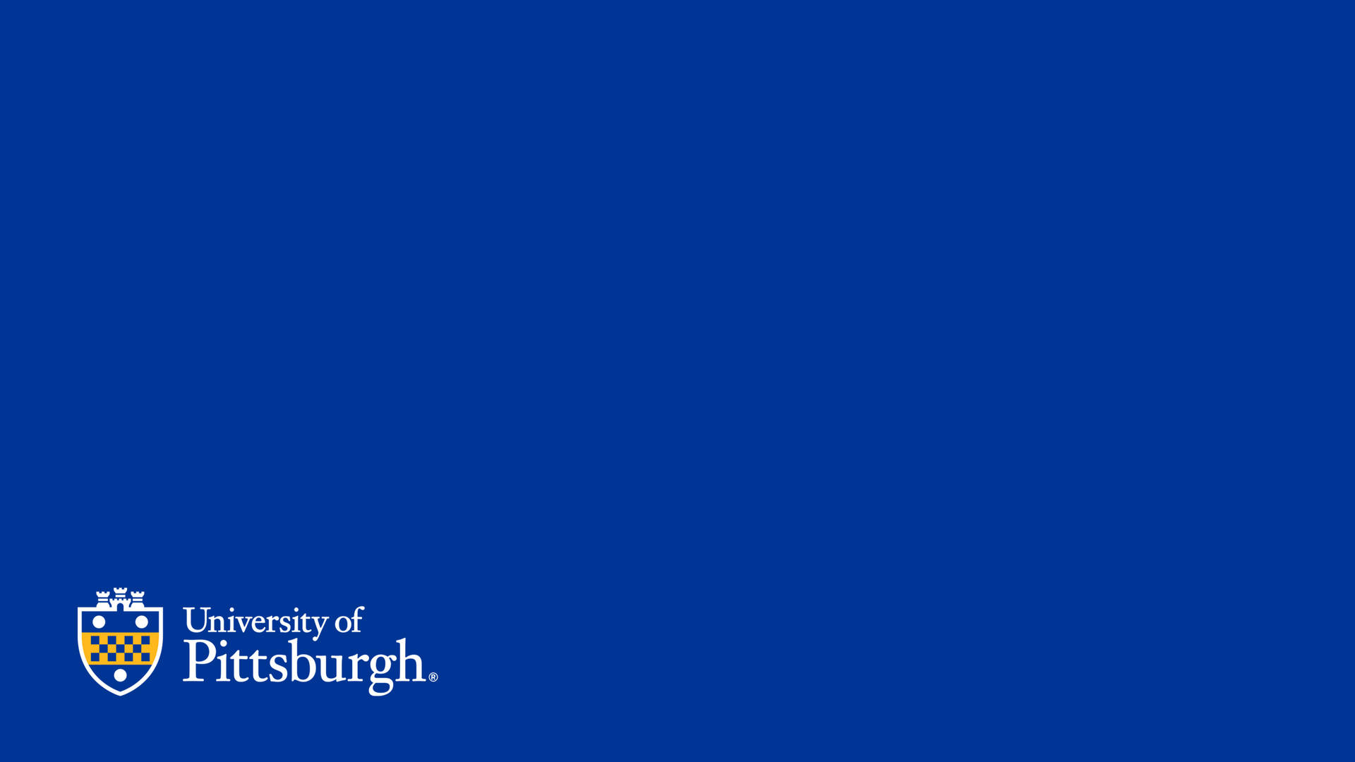 Universidadde Pittsburgh Azul Liso. Fondo de pantalla