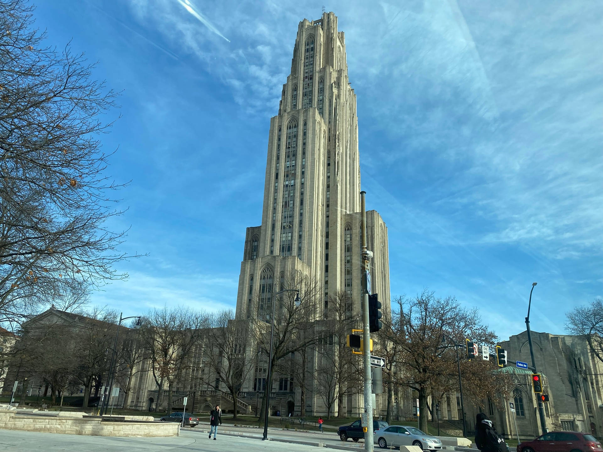 University Of Pittsburgh Gothic Architecture Background