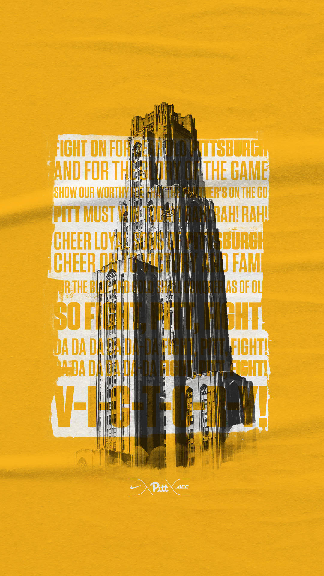 University Of Pittsburgh Yellow Phone Wallpaper