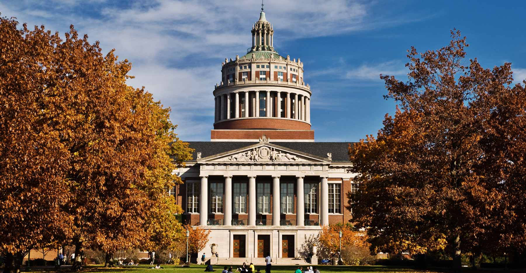 University Of Rochester Building Autumn Wallpaper