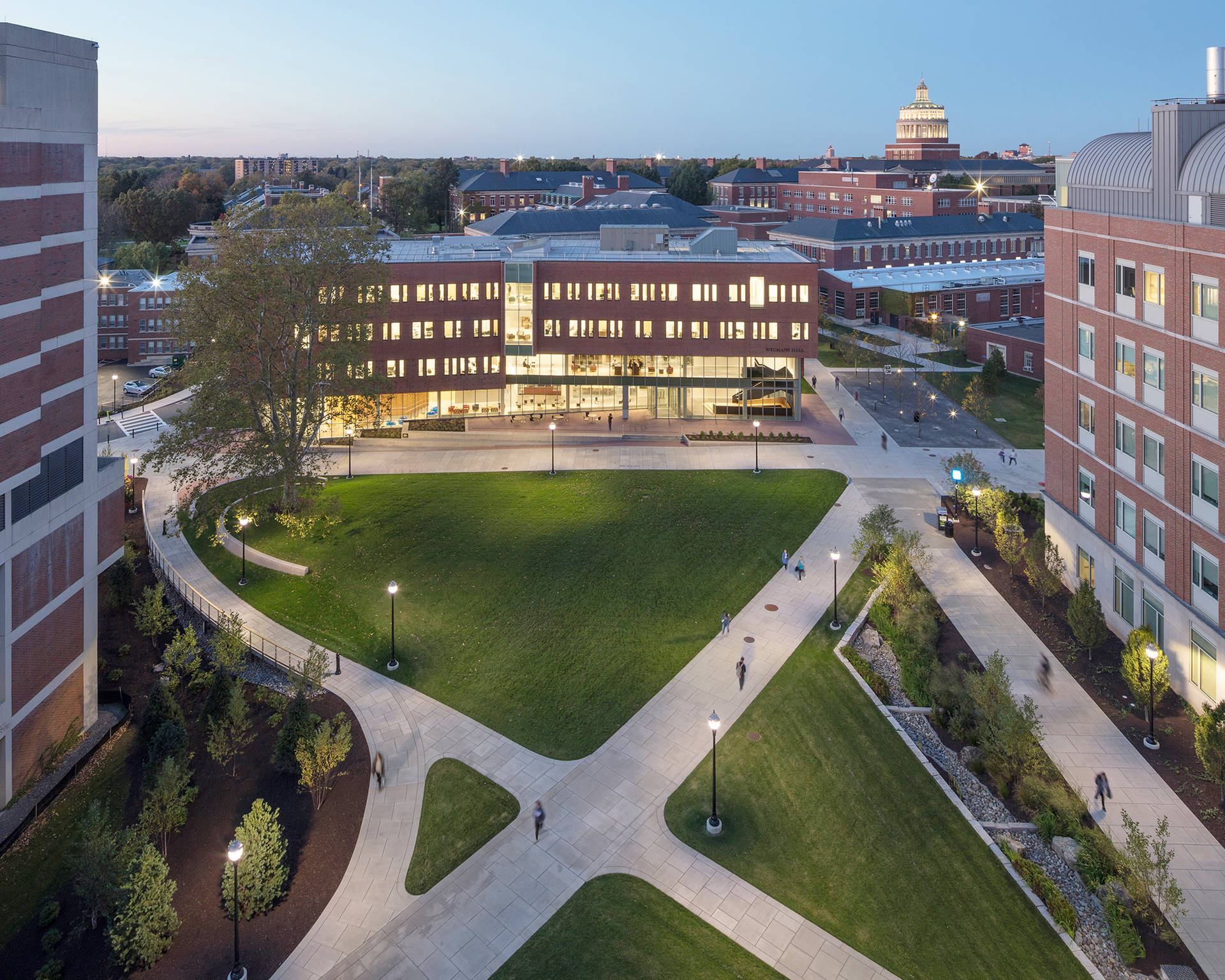 Universitàdi Rochester: Spazi Del Campus Sfondo