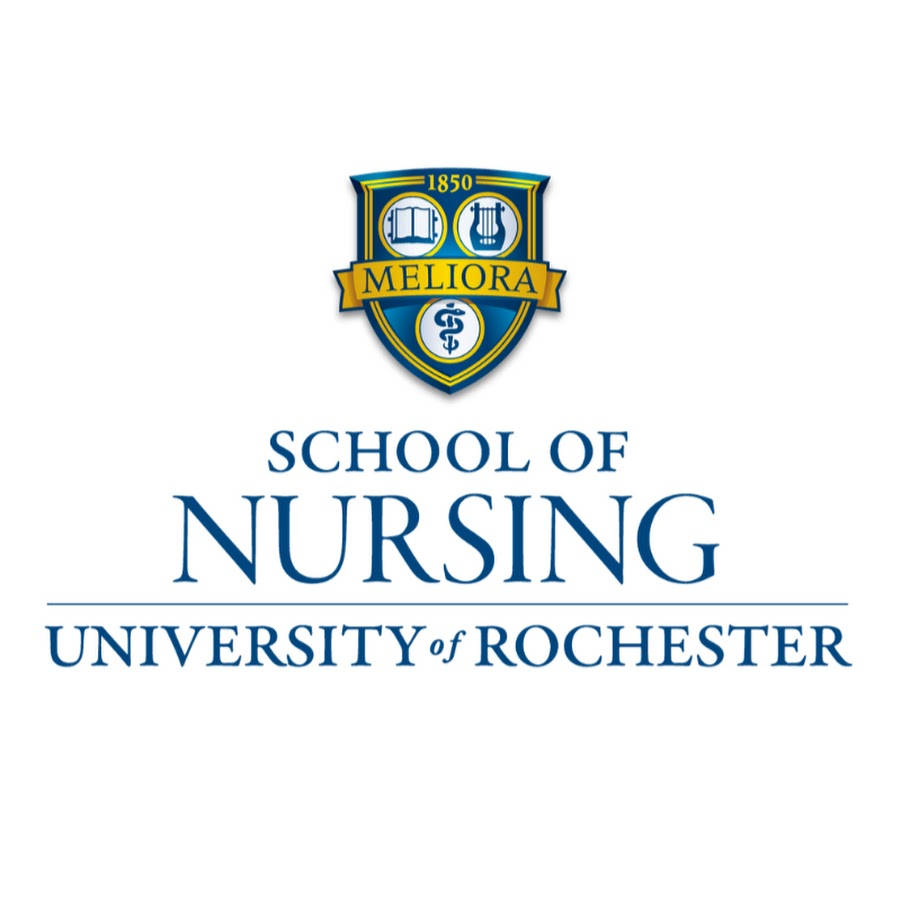 Universiteteti Rochester Skola För Sjuksköterskor-logotypen. Wallpaper