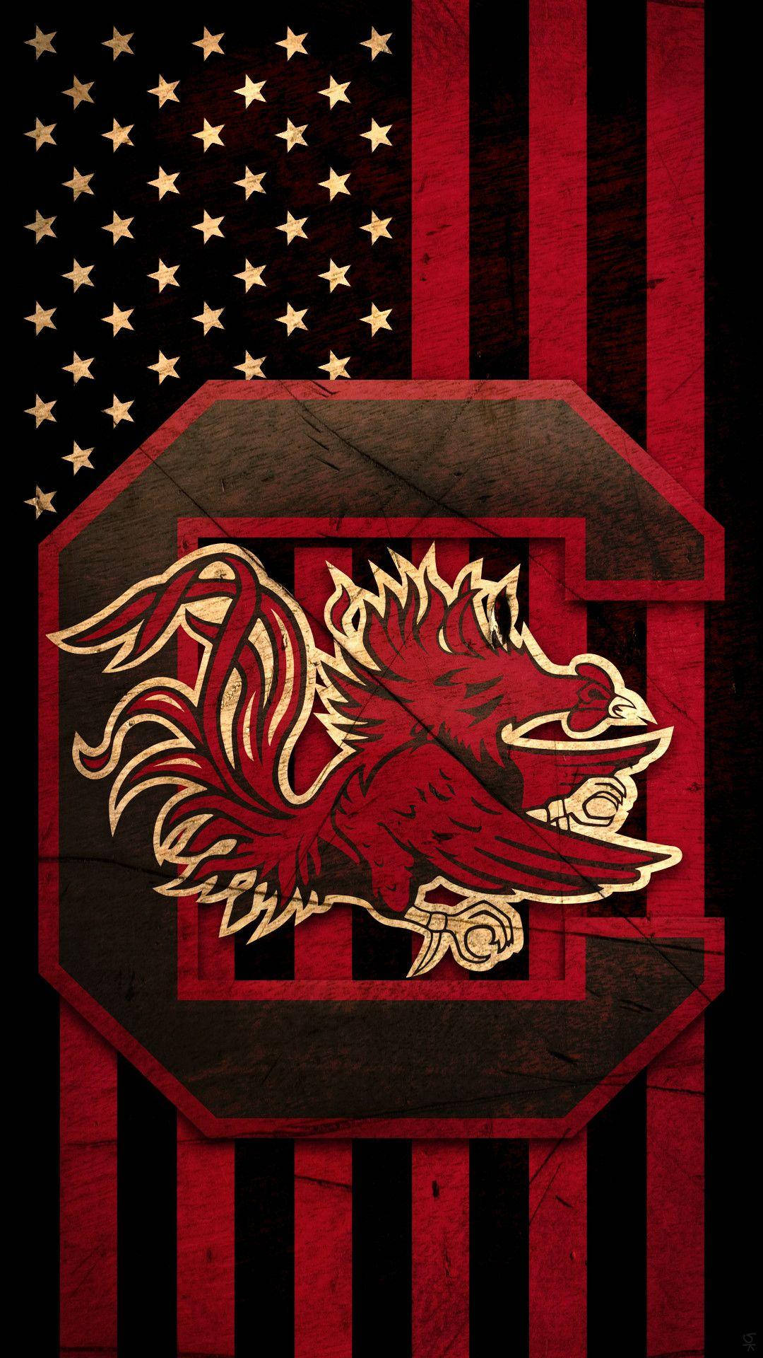 Banderadel Mascota De La Universidad De Carolina Del Sur Fondo de pantalla
