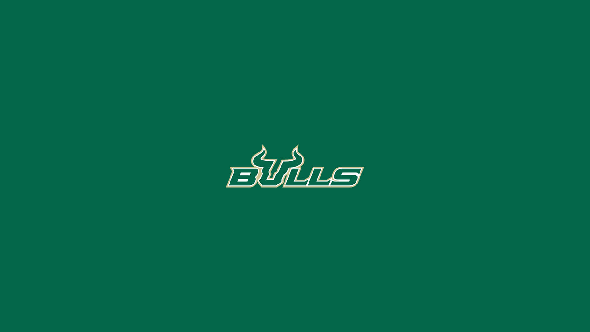 University Of South Florida Bulls Enkle Logo Wallpaper Wallpaper
